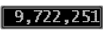 The GaugeControl contains 1 gauge with values: (9,721,997).