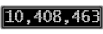 The GaugeControl contains 1 gauge with values: (10,408,472).