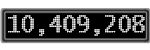 The GaugeControl contains 1 gauge with values: (10,409,224).