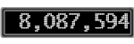 The GaugeControl contains 1 gauge with values: (8,087,606).