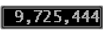 The GaugeControl contains 1 gauge with values: (9,725,173).