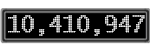 The GaugeControl contains 1 gauge with values: (10,410,477).