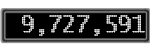 The GaugeControl contains 1 gauge with values: (9,727,102).