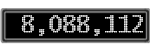 The GaugeControl contains 1 gauge with values: (8,087,834).