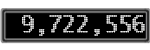 The GaugeControl contains 1 gauge with values: (9,722,315).