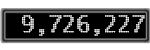 The GaugeControl contains 1 gauge with values: (9,725,936).