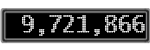 The GaugeControl contains 1 gauge with values: (9,721,598).