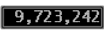 The GaugeControl contains 1 gauge with values: (9,722,305).