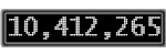 The GaugeControl contains 1 gauge with values: (10,411,963).