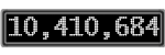 The GaugeControl contains 1 gauge with values: (10,410,527).