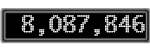 The GaugeControl contains 1 gauge with values: (8,087,585).