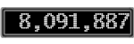 The GaugeControl contains 1 gauge with values: (8,091,574).