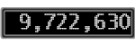 The GaugeControl contains 1 gauge with values: (9,722,232).
