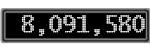 The GaugeControl contains 1 gauge with values: (8,090,900).