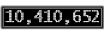 The GaugeControl contains 1 gauge with values: (10,410,534).