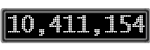 The GaugeControl contains 1 gauge with values: (10,410,527).