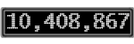 The GaugeControl contains 1 gauge with values: (10,408,878).