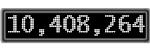 The GaugeControl contains 1 gauge with values: (10,408,059).