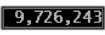 The GaugeControl contains 1 gauge with values: (9,725,917).