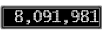 The GaugeControl contains 1 gauge with values: (8,090,932).