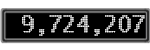 The GaugeControl contains 1 gauge with values: (9,724,193).