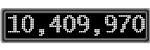 The GaugeControl contains 1 gauge with values: (10,409,986).