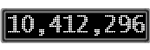 The GaugeControl contains 1 gauge with values: (10,411,937).