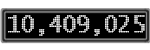 The GaugeControl contains 1 gauge with values: (10,409,075).