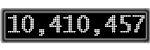 The GaugeControl contains 1 gauge with values: (10,410,328).