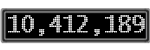 The GaugeControl contains 1 gauge with values: (10,411,942).