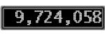 The GaugeControl contains 1 gauge with values: (9,722,023).