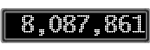 The GaugeControl contains 1 gauge with values: (8,087,847).