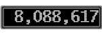 The GaugeControl contains 1 gauge with values: (8,088,507).