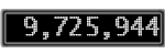 The GaugeControl contains 1 gauge with values: (9,725,434).