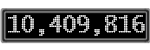 The GaugeControl contains 1 gauge with values: (10,408,985).