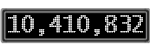 The GaugeControl contains 1 gauge with values: (10,410,477).