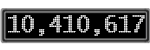 The GaugeControl contains 1 gauge with values: (10,410,500).