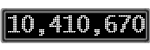 The GaugeControl contains 1 gauge with values: (10,410,494).