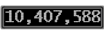 The GaugeControl contains 1 gauge with values: (10,407,590).