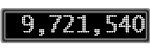 The GaugeControl contains 1 gauge with values: (9,721,519).