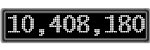 The GaugeControl contains 1 gauge with values: (10,408,048).