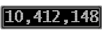 The GaugeControl contains 1 gauge with values: (10,408,297).