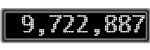 The GaugeControl contains 1 gauge with values: (9,722,236).