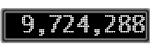 The GaugeControl contains 1 gauge with values: (9,721,995).