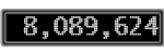 The GaugeControl contains 1 gauge with values: (8,089,457).