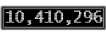 The GaugeControl contains 1 gauge with values: (10,410,313).