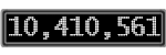 The GaugeControl contains 1 gauge with values: (10,410,527).