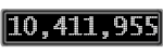 The GaugeControl contains 1 gauge with values: (10,411,308).