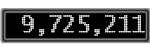 The GaugeControl contains 1 gauge with values: (9,725,170).