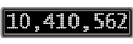 The GaugeControl contains 1 gauge with values: (10,410,527).